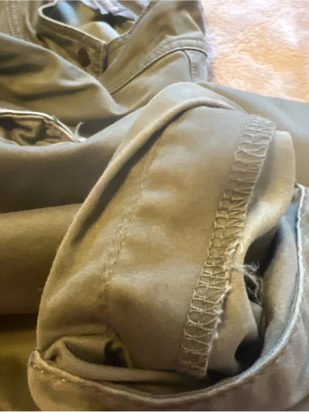 Natural Reflections Utility Jacket Olive Green Aztec Design 98% Cotton Women 2X - Picture 12 of 12